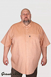 Рубашка мужская А 126 О большого размера